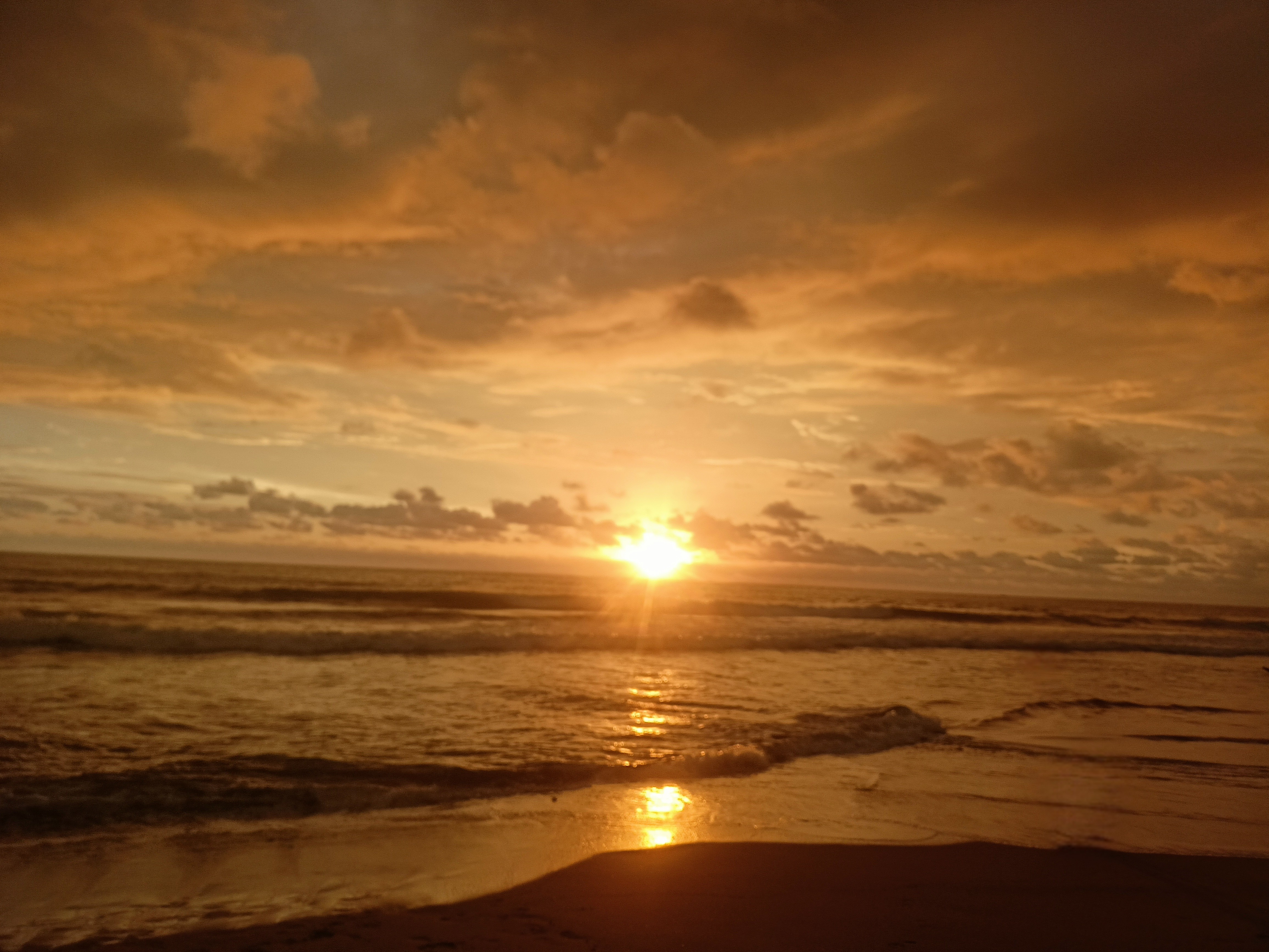 Beautiful tropical beach with crystal clear water